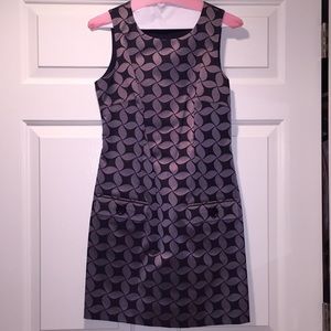 Michael Kors black & silver dress size 2